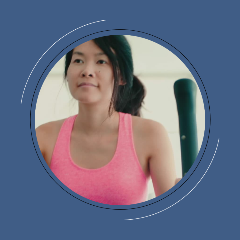 woman working out